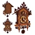 Vintage Cuckoo Clock 3D model small image 1