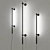 Elegant Illumination: COLIBRÌ Aluminium Wall Lamp 3D model small image 2