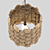 Kenaf Fiber Lamp: Sustainable Illumination with Natural Beauty 3D model small image 2