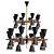 Elegant CHarkes Chandelier - 2013 3D model small image 1