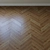 Upofloor Oak Parquet Board: French Chevron Style 3D model small image 4