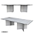 Exenza Atelier Table: Stylish and Functional 3D model small image 2