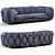 Elegant Francesco Binfare Sofa 3D model small image 1