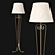 Elegant Beige Floor Lamp 3D model small image 1