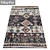 Premium 3-Piece Carpets Set 3D model small image 2