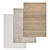 Versatile Carpet Set: High-Quality Textures & Multiple Variations 3D model small image 1