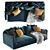 Amir's Singita TurboSmooth Sofa 3D model small image 2