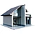 Modern Small House 3D model small image 3