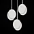 Marble Disks Pendant: Elegant Illumination for Modern Spaces 3D model small image 10