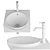 TOTO LW533J Lavatory: Modern Design & High Quality 3D model small image 6