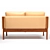 Modern Sofa CH162: 3D Model with Materials & Textures 3D model small image 2