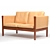 Modern Sofa CH162: 3D Model with Materials & Textures 3D model small image 3