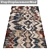 High-Quality Carpets Set 3D model small image 3