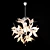 Ramsele Floral Pendant Lamp 3D model small image 6