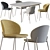 Boconcept Princeton Dining Chair Set 3D model small image 1