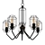 Vitaluce V4428-1/5 Pendant Chandelier 3D model small image 1