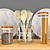 Modern Kitchen Set 01: 3D Model 3D model small image 6