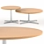 Stylish Thonet 1808 Low Table 3D model small image 1