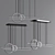 Contemporary Suspension Pendant Light 3D model small image 4