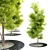 Metal Grate Tree - Detachable Parts 3D model small image 1