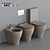 Ceramica Flaminia App WC - Stylish Close-Coupled Ceramic Toilet 3D model small image 1