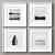 Elegant Frames Collection - Set of 4 3D model small image 1