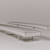 Elegant ClassiCon Eileen Gray Bench 3D model small image 5