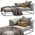 Livingdivani Ile Club Sofa: Modern Elegance 3D model small image 1