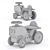 Fun Farm Ride-on Tractor 3D model small image 5