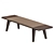 Sleek Acute Bench by Cassina 3D model small image 1