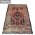 Luxury Carpet Set: High-Quality Textures 3D model small image 2