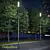 Urban Spotlight: B7 OM Street & Park Luminaire 3D model small image 2