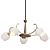 Stilnovo Vintage Italian Chandelier 3D model small image 1