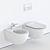 App Wall-Hung WC & Bidet 3D model small image 5