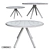 Modern Cuckoo Accent Tables 3D model small image 3
