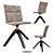Modern NAOS STARWOOD Chair 3D model small image 3