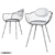 Minimalistic Pina Chair by Magis 3D model small image 3