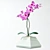 Elegant Orchid in Stylish Pot 3D model small image 5