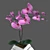 Elegant Orchid in Stylish Pot 3D model small image 12