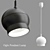 Modern Ogle Pendant Lamp 3D model small image 1