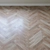 Elegant Oak Chevron Parquet 3D model small image 3