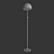 Modern Hemispherical Floor Lamp 3D model small image 3