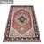 Luxury Texture Carpets Set 3D model small image 2