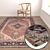 Luxury Texture Carpets Set 3D model small image 5