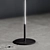 Sleek Aluminum LED Floor Lamp 3D model small image 9