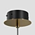 Golden Sub Pendant Lamp | Designer Collection 3D model small image 4