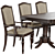 Elegant Dining Set: Wayfair Rheems Collection 3D model small image 6