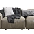 livingdivani Leather Sofa: Extra Wall 3D model small image 4