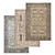 Luxury Carpet Set - High-Quality Textures 3D model small image 1
