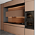 Modern Kitchen Interior Design 3D model small image 2